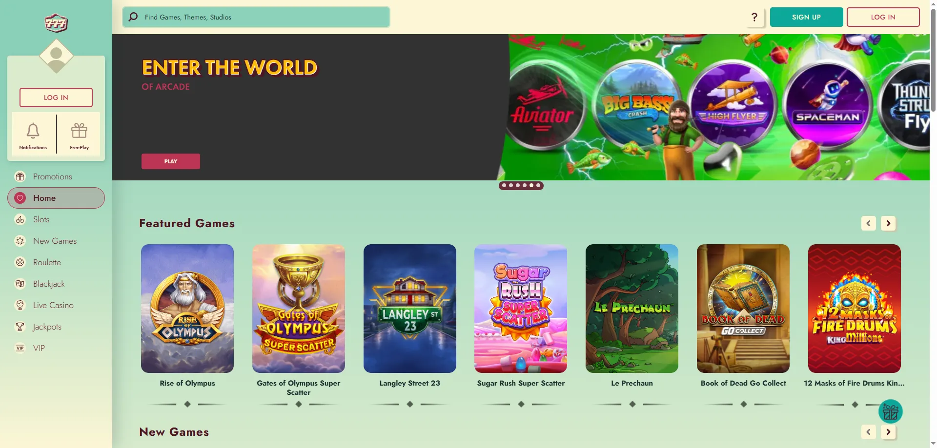 777 Casino slots and live games lobby overview 2026